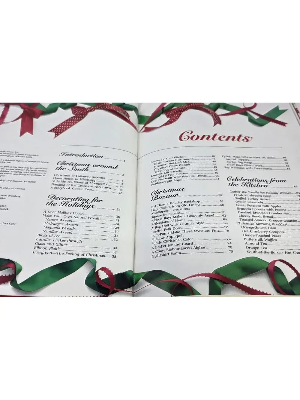 Vintage Christmas Book Set Southern Living 1985 1986 Holiday Decor Recipes